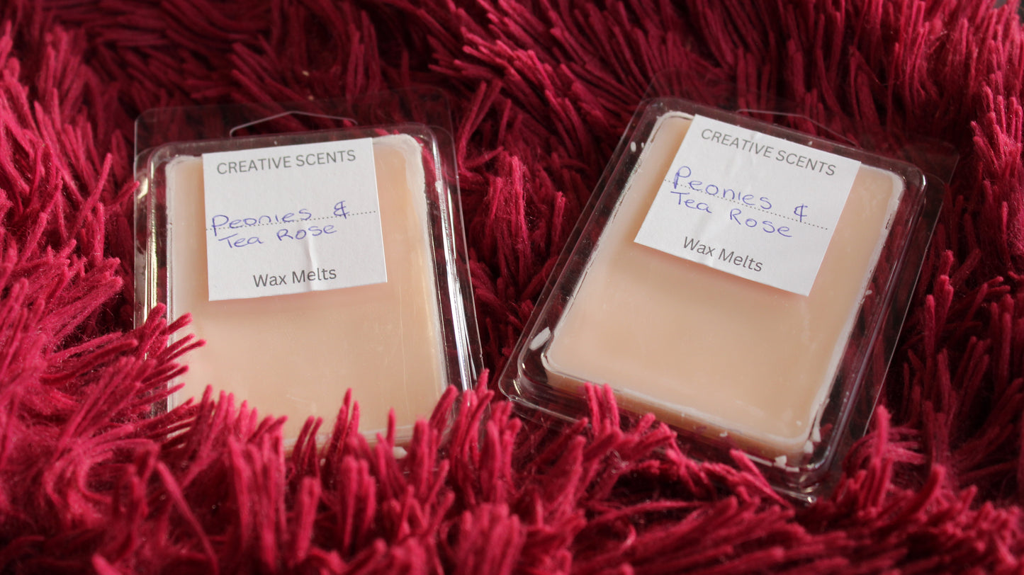 Peonies and Tea Rose Wax Melts